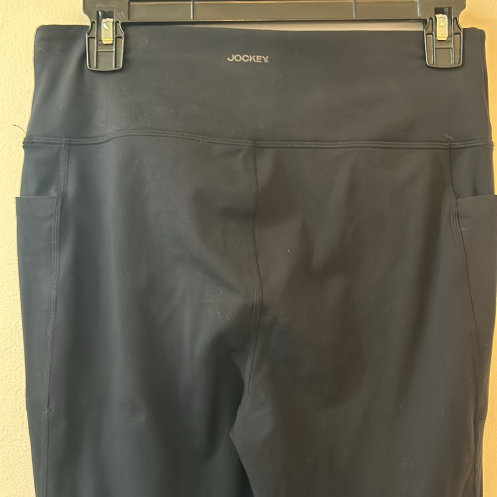 Jockey Yoga Pants Black Size Medium- new no tags - Picture 3 of 5